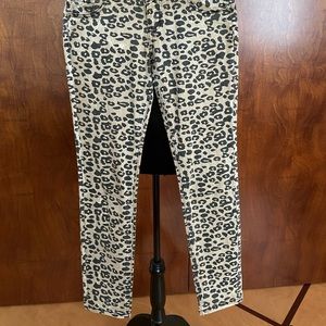Almost Famous Cheetah Print Skinny Jeans